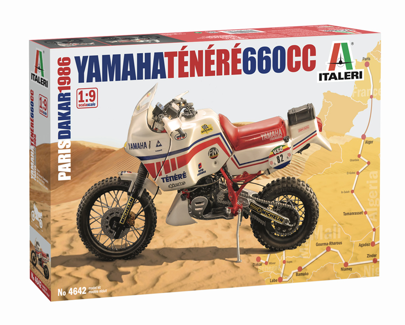 YAMAHA Ténéré 660cc Paris Dakar 1986
